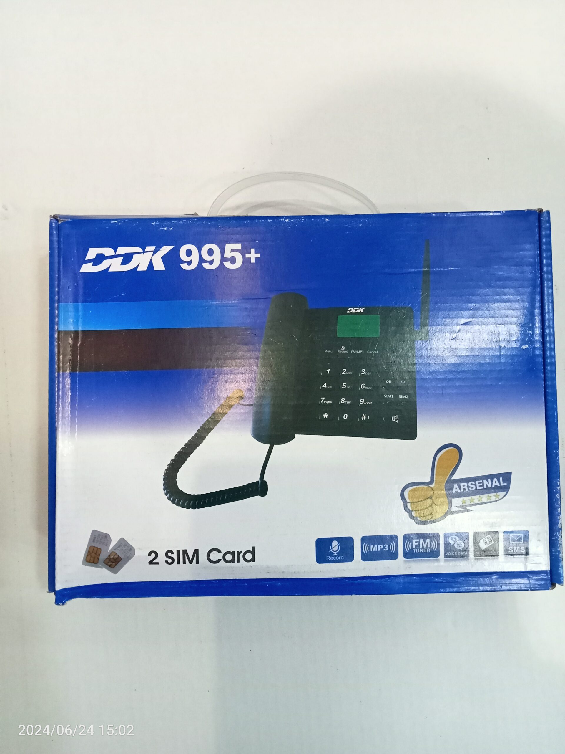 DDK 995+ GSM DESKTOP TELEPHONE HANDSET image